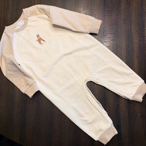 Jamie Kay Toddler Deer Sweater Romper